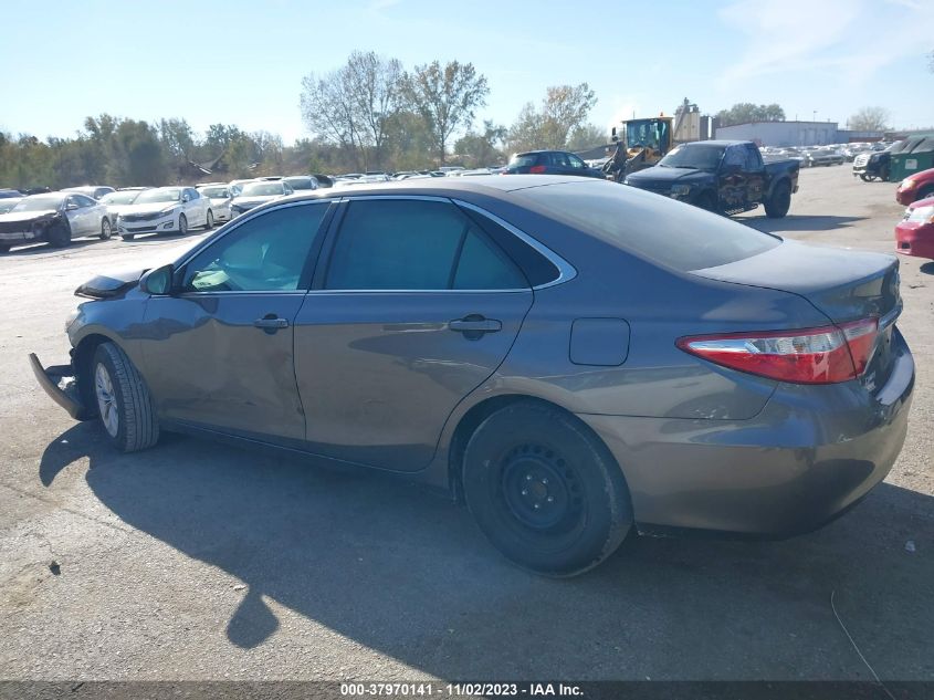 2015 TOYOTA CAMRY LE - 424BF1FK5FR502897