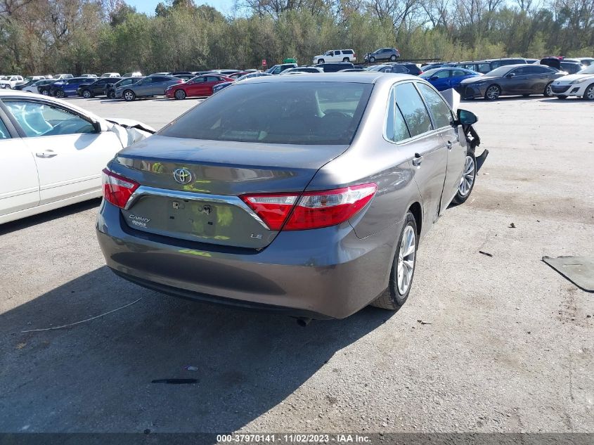 2015 TOYOTA CAMRY LE - 424BF1FK5FR502897