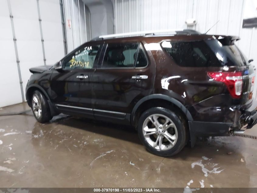 2013 FORD EXPLORER LIMITED - 1FM5K8F8XDGB58396