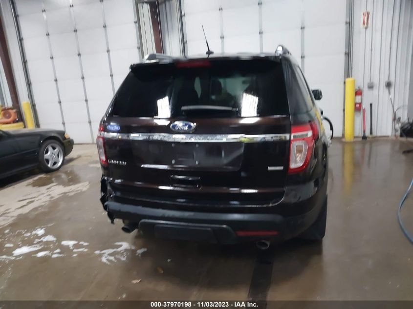 2013 FORD EXPLORER LIMITED - 1FM5K8F8XDGB58396