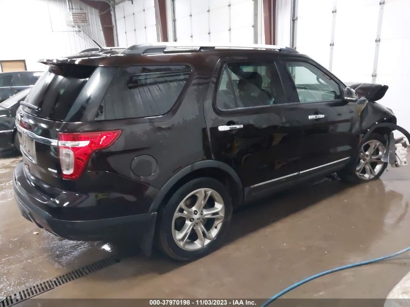 2013 FORD EXPLORER LIMITED - 1FM5K8F8XDGB58396