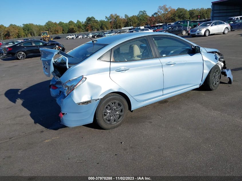 2014 HYUNDAI ACCENT GLS - KMHCT4AE1EU696014