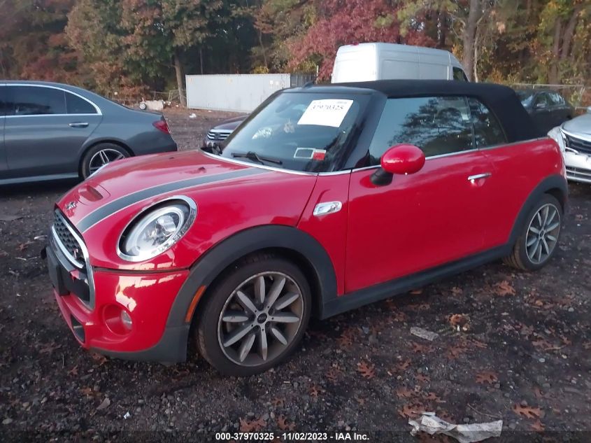 2019 MINI CONVERTIBLE COOPER S WMWWG9C5XK3J31131