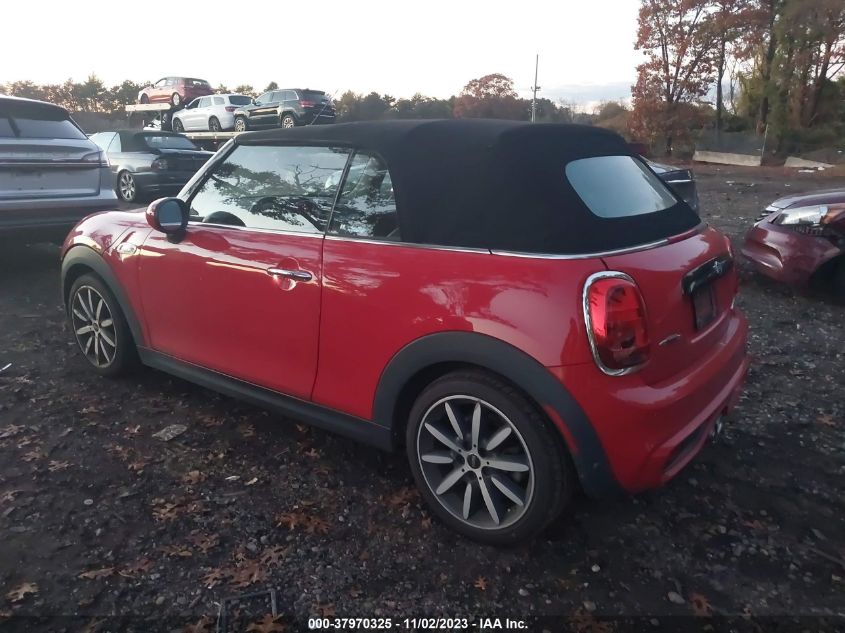2019 MINI CONVERTIBLE COOPER S WMWWG9C5XK3J31131