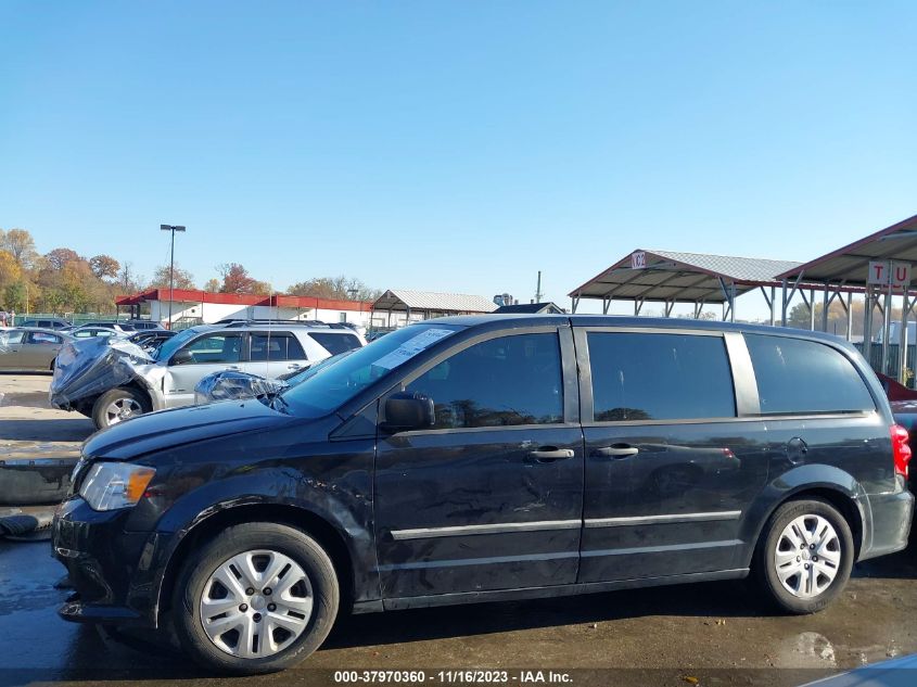 2014 DODGE GRAND CARAVAN AVP/SE - 2C4RDGBG1ER105559