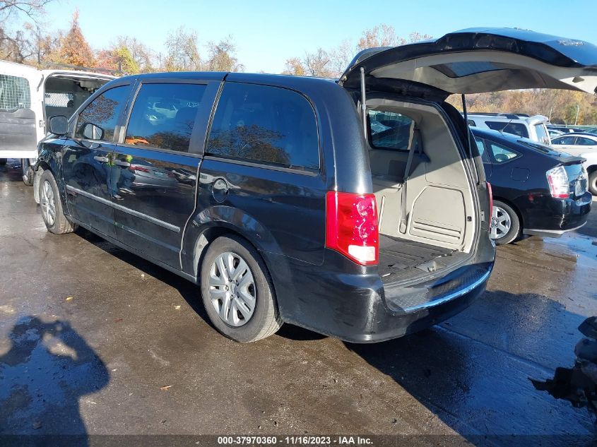 2014 DODGE GRAND CARAVAN AVP/SE - 2C4RDGBG1ER105559
