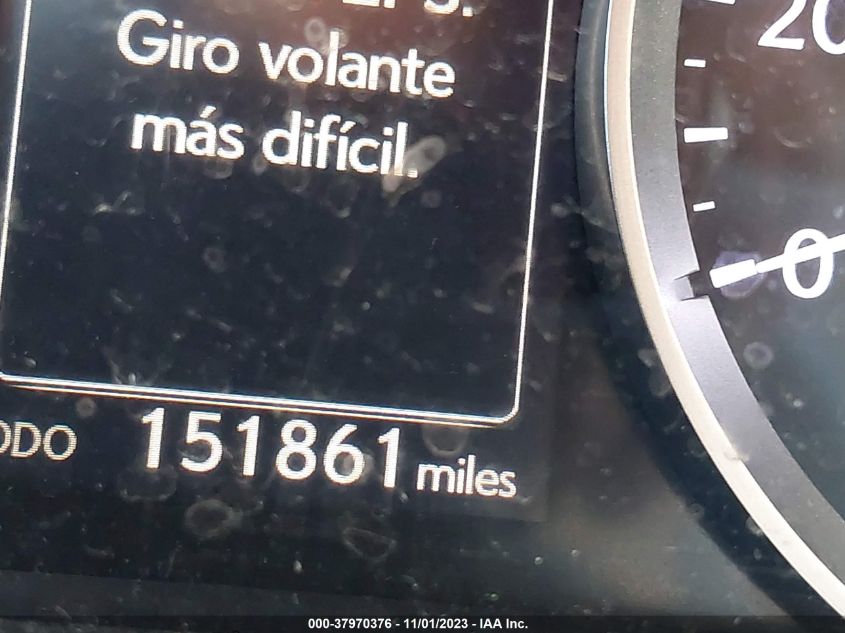 2015 LEXUS IS 250 - JTHBF1D21F5060484