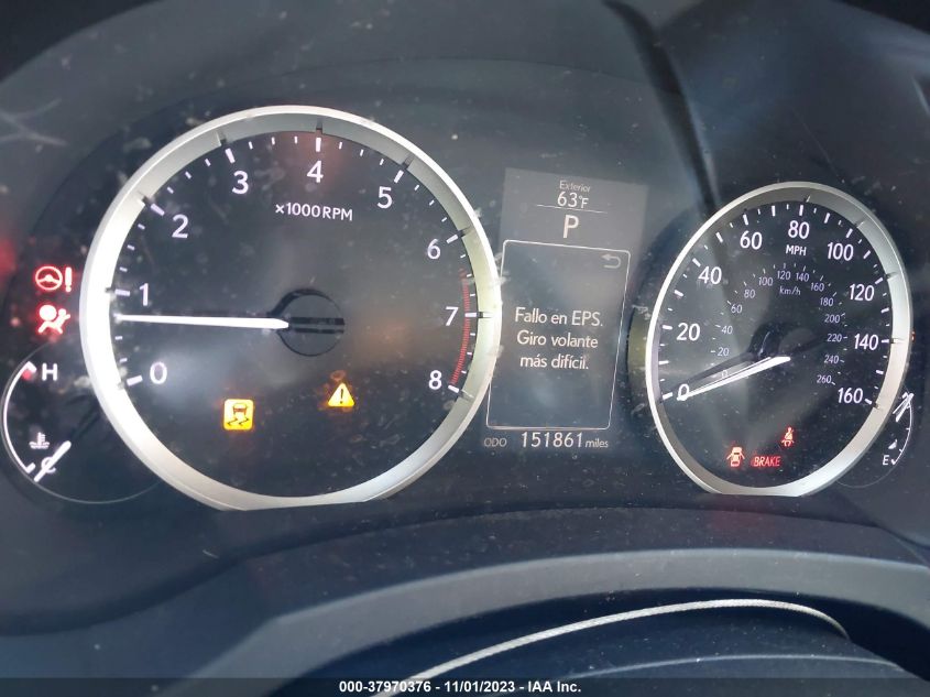 2015 LEXUS IS 250 - JTHBF1D21F5060484