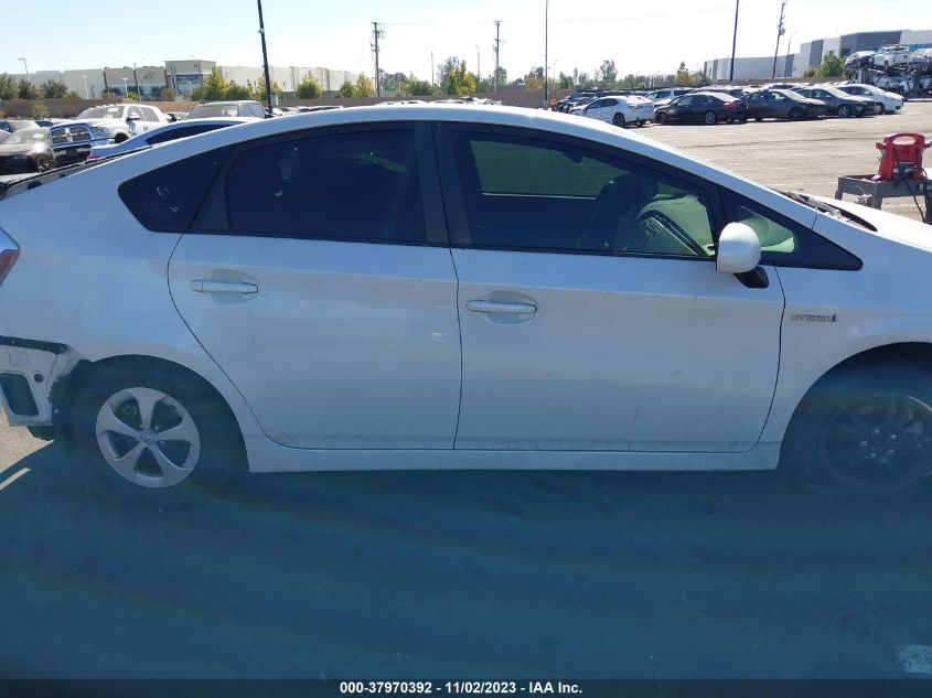 2014 TOYOTA PRIUS FOUR/FIVE/THREE/ONE/TWO - JTDKN3DU5E1747765