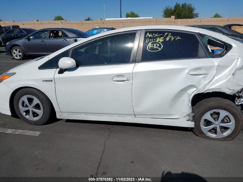 2014 TOYOTA PRIUS FOUR/FIVE/THREE/ONE/TWO - JTDKN3DU5E1747765
