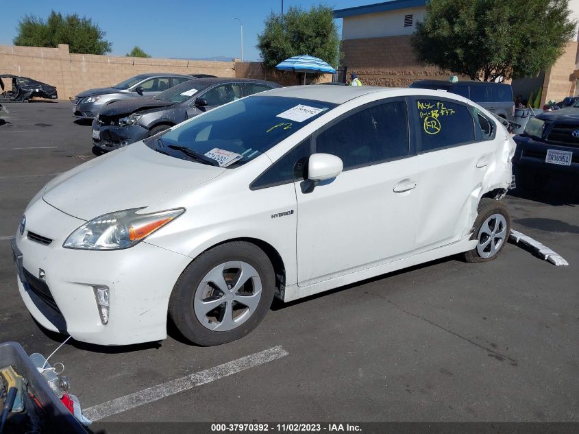 2014 TOYOTA PRIUS FOUR/FIVE/THREE/ONE/TWO - JTDKN3DU5E1747765
