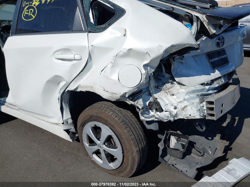 2014 TOYOTA PRIUS FOUR/FIVE/THREE/ONE/TWO - JTDKN3DU5E1747765