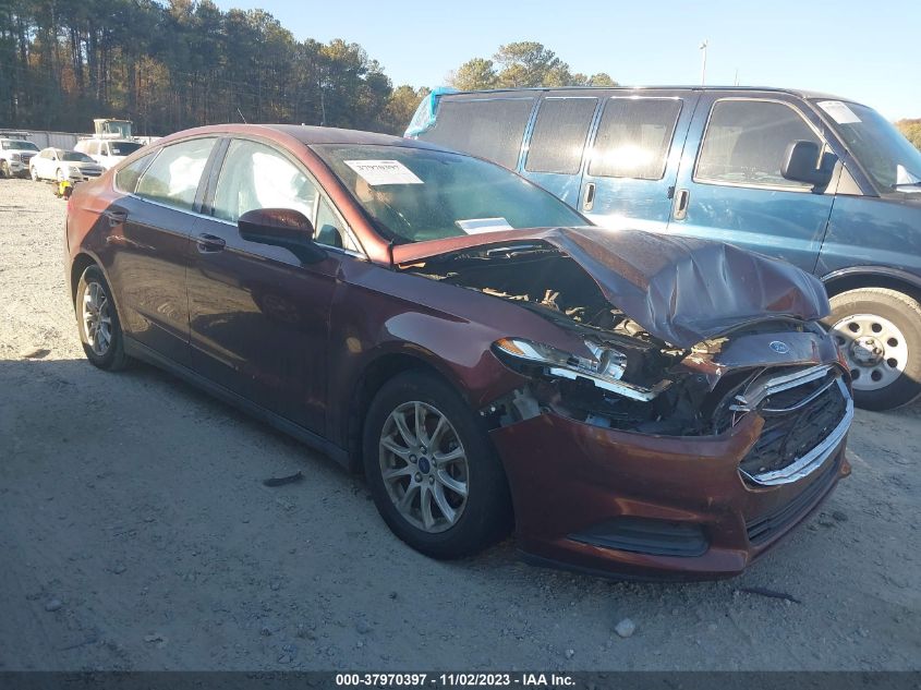 2016 FORD FUSION S - 3FA6P0G72GR154718