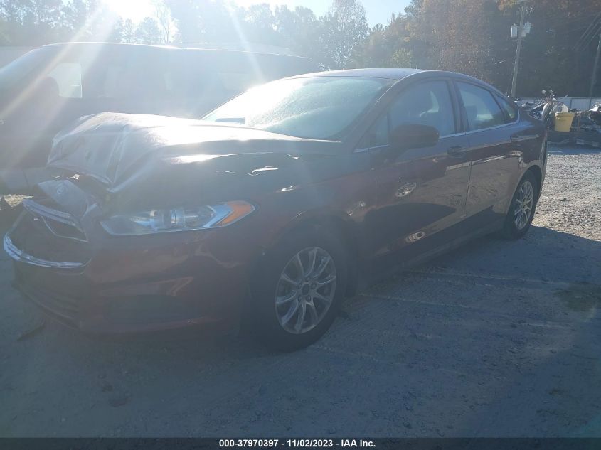 2016 FORD FUSION S - 3FA6P0G72GR154718