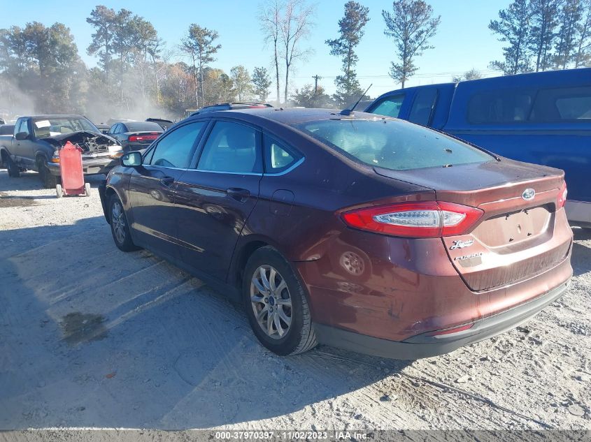 2016 FORD FUSION S - 3FA6P0G72GR154718