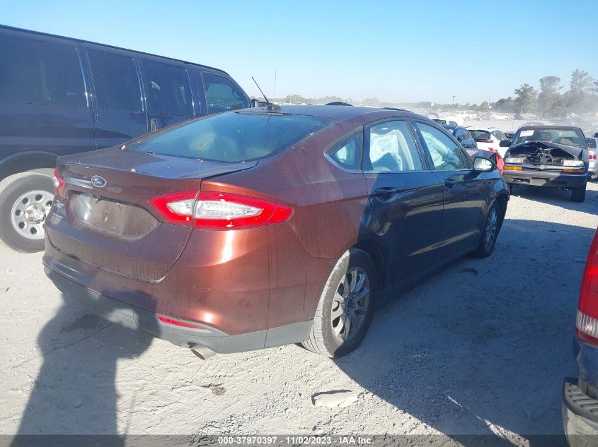 2016 FORD FUSION S - 3FA6P0G72GR154718