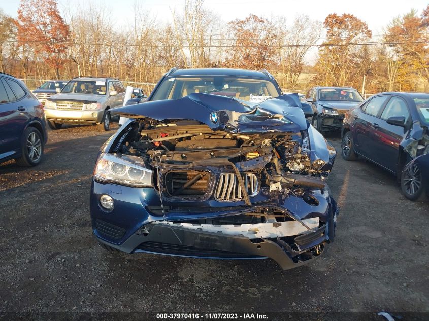 2017 BMW X3 XDRIVE28I - 5UXWX9C3XH0T18783