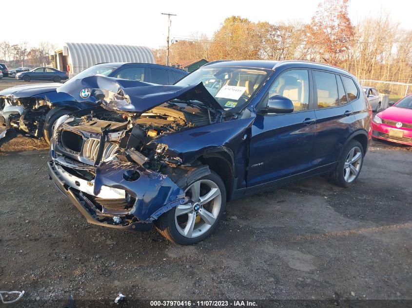 2017 BMW X3 XDRIVE28I - 5UXWX9C3XH0T18783