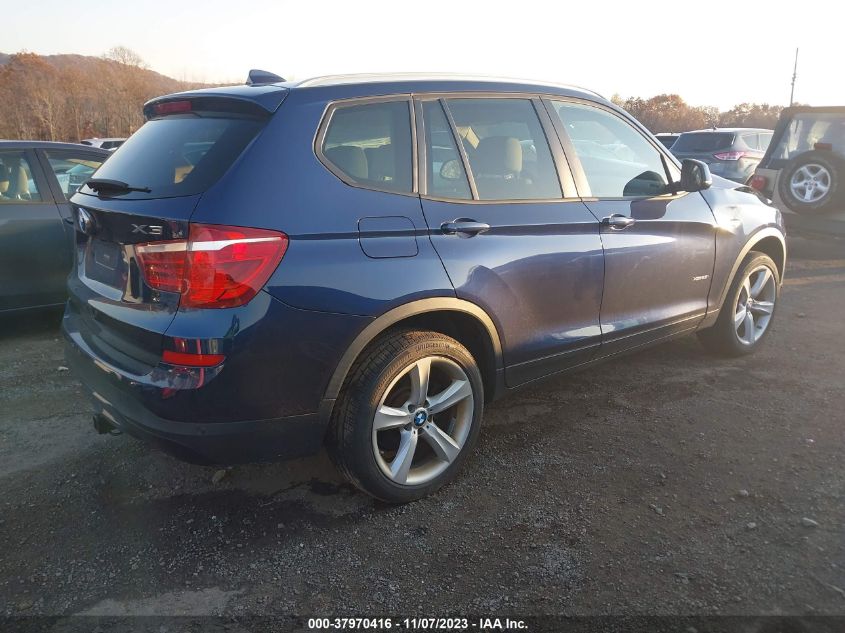 2017 BMW X3 XDRIVE28I - 5UXWX9C3XH0T18783