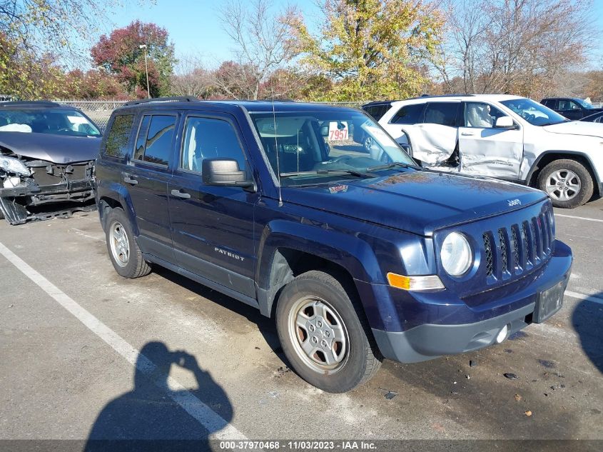 2015 JEEP PATRIOT SPORT - 1C4NJPBB1FD319077