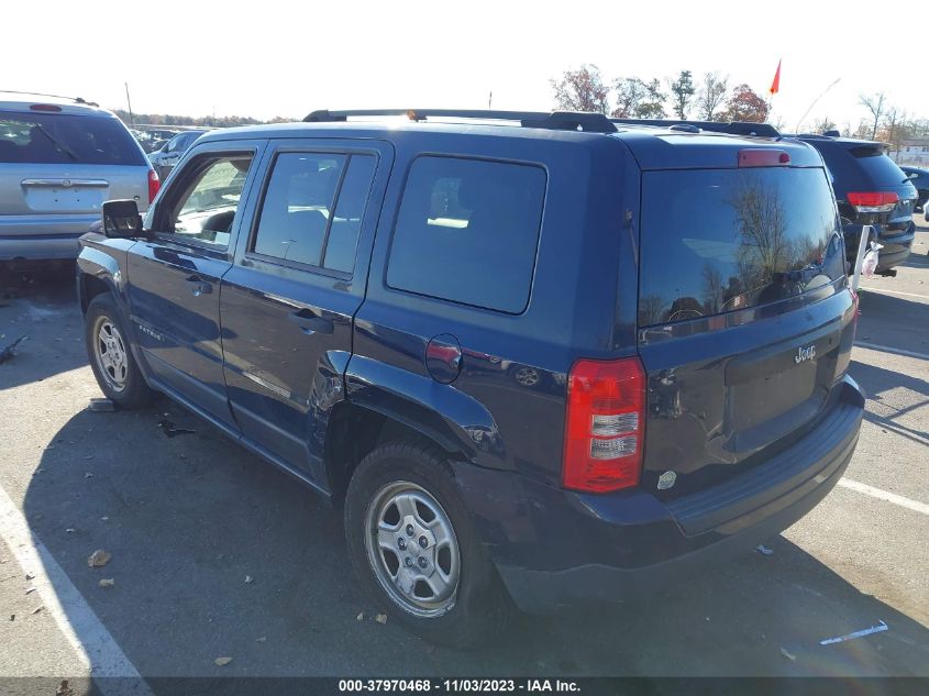 2015 JEEP PATRIOT SPORT - 1C4NJPBB1FD319077