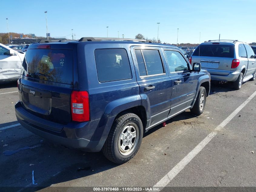 2015 JEEP PATRIOT SPORT - 1C4NJPBB1FD319077