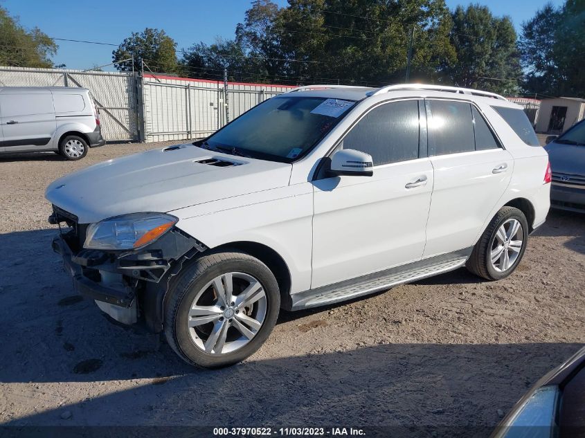 2015 MERCEDES-BENZ ML 350 4JGDA5JB1FA534683