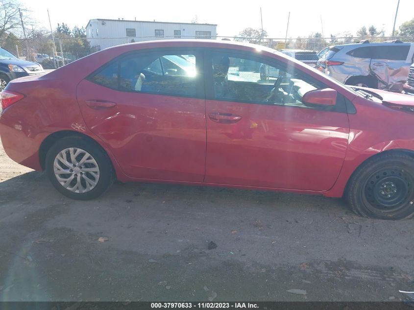 2017 TOYOTA COROLLA LE - 2T1BURHEXHC781600