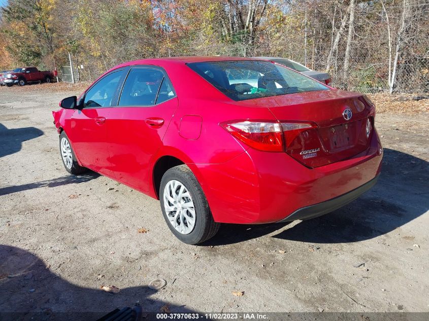 2017 TOYOTA COROLLA LE - 2T1BURHEXHC781600