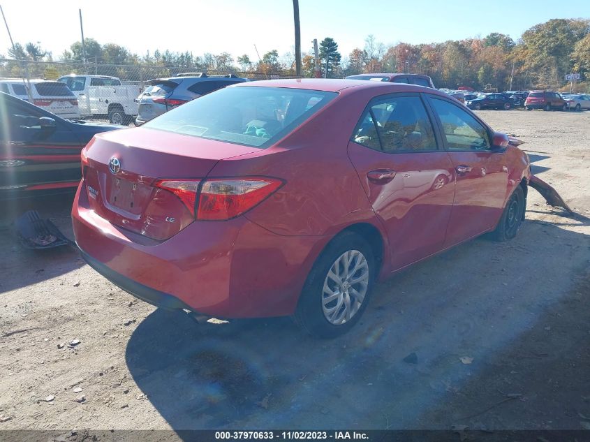 2017 TOYOTA COROLLA LE - 2T1BURHEXHC781600