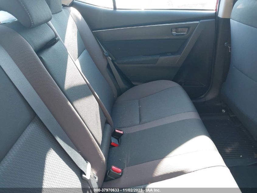 2017 TOYOTA COROLLA LE - 2T1BURHEXHC781600