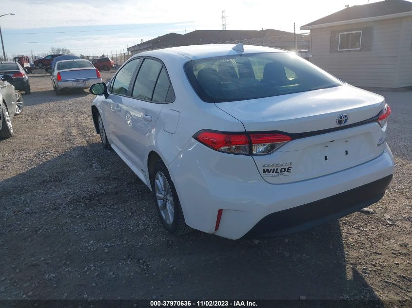 2023 TOYOTA COROLLA HYBRID LE - JTDBDMHE4P3007594