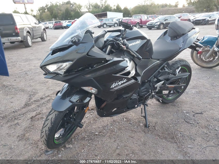 VIN JKAEXKH17NDAH1733 2022 KAWASAKI EX400