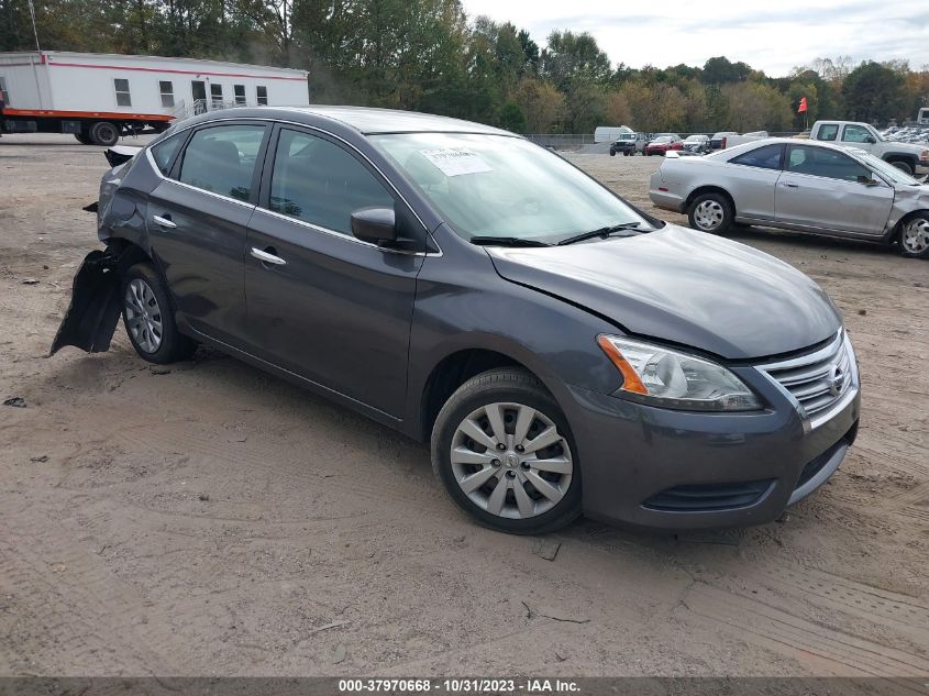 2015 NISSAN SENTRA S/SV/SR/SL - 3N1AB7AP8FL662863