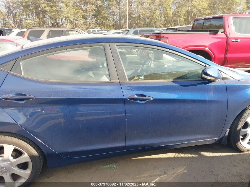 2013 HYUNDAI ELANTRA GLS/LIMITED - KMHDH4AE8DU590969