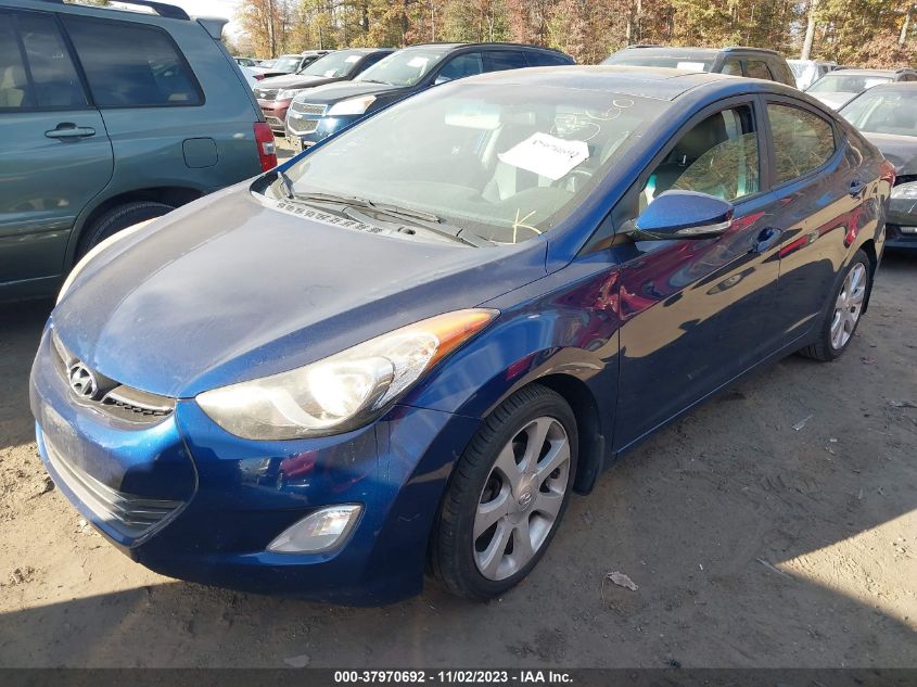 2013 HYUNDAI ELANTRA GLS/LIMITED - KMHDH4AE8DU590969