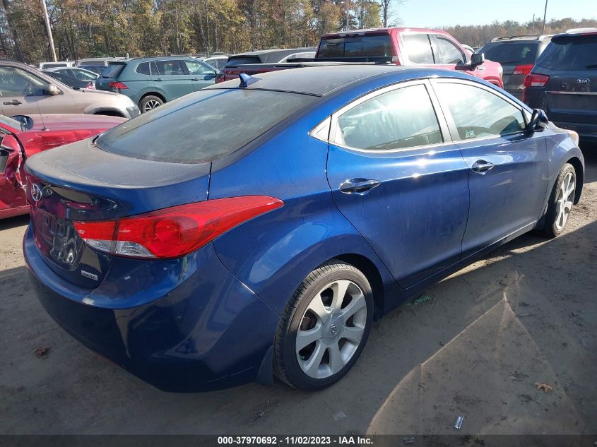 2013 HYUNDAI ELANTRA GLS/LIMITED - KMHDH4AE8DU590969