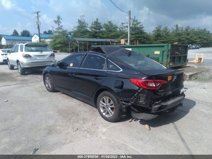 2016 HYUNDAI SONATA 2.4L - 5NPE24AF2GH395466