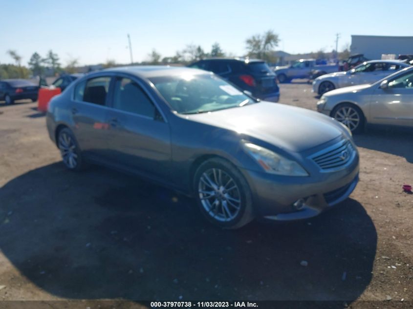 2013 INFINITI G37X - JN1CV6AR8DM760743