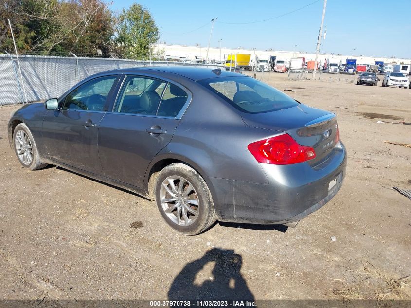 2013 INFINITI G37X - JN1CV6AR8DM760743