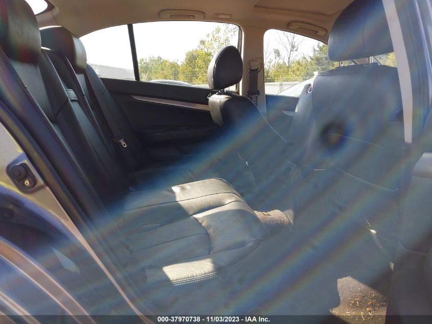 2013 INFINITI G37X - JN1CV6AR8DM760743