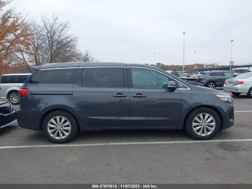 2015 KIA SEDONA EX - KNDMC5C11F6054763