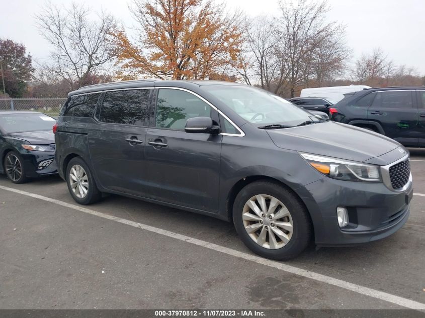 2015 KIA SEDONA EX - KNDMC5C11F6054763