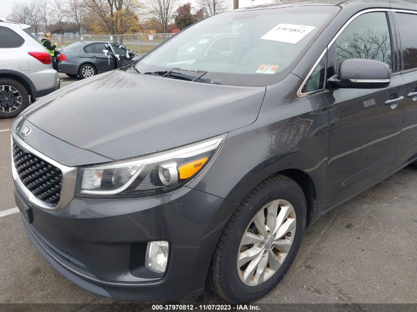 2015 KIA SEDONA EX - KNDMC5C11F6054763