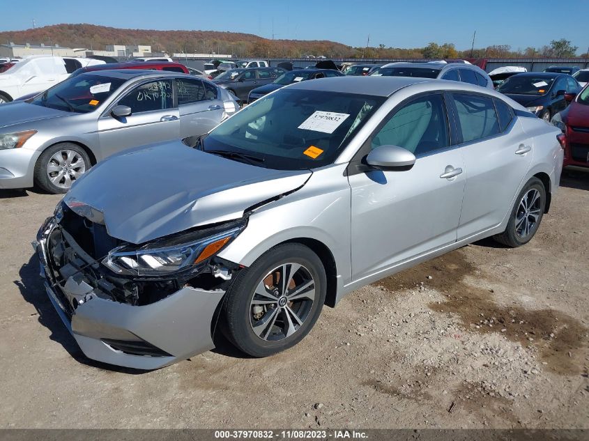 2022 NISSAN SENTRA SV XTRONIC CVT - 3N1AB8CV9NY240720