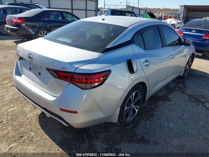 2022 NISSAN SENTRA SV XTRONIC CVT - 3N1AB8CV9NY240720