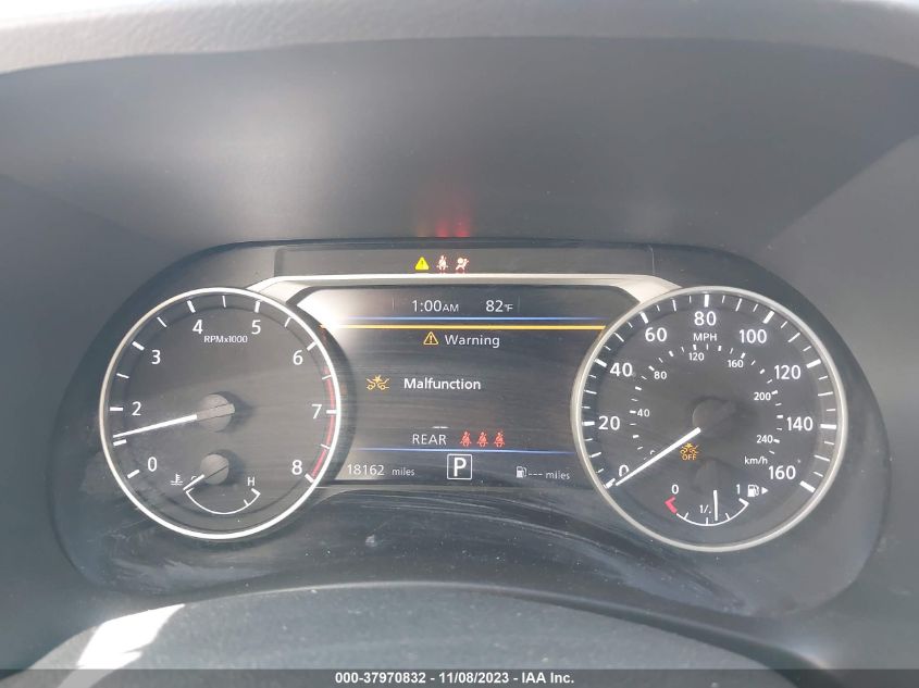 2022 NISSAN SENTRA SV XTRONIC CVT - 3N1AB8CV9NY240720