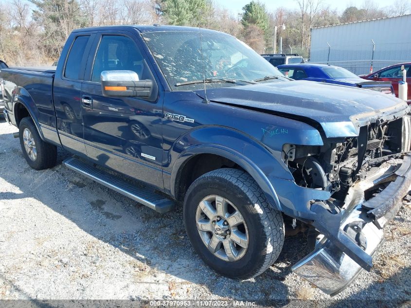 2013 FORD F-150 LARIAT - 1FTFX1ETXDFB63451