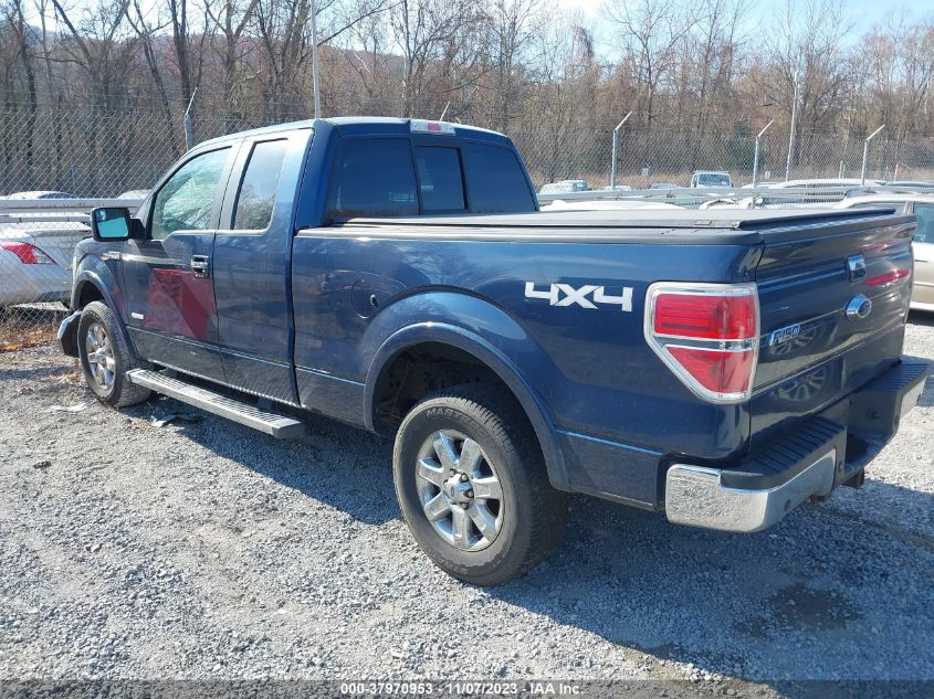 2013 FORD F-150 LARIAT - 1FTFX1ETXDFB63451