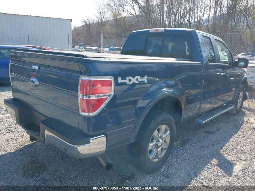 2013 FORD F-150 LARIAT - 1FTFX1ETXDFB63451